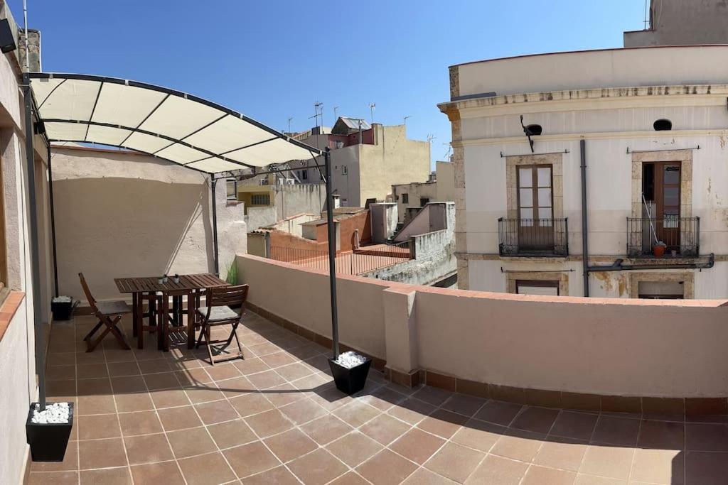 Апартаменти Casa Ferrers Piso 5. Precioso Atico Con Terraza Таррагона Екстер'єр фото